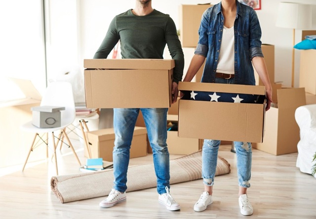 přenášení krabic