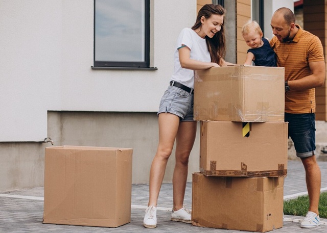 stěhování věcí